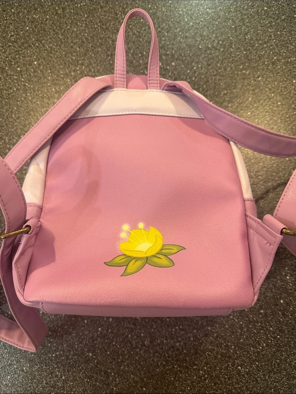 Loungefly Disney Princess Tiana Mini Backpack - Yellow & Purple